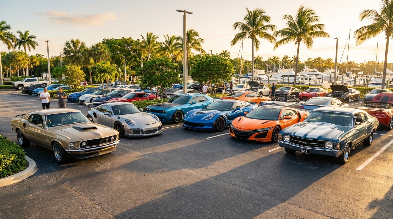 Free Car Meets in South Florida: Where to Go Without Spending a Dollar