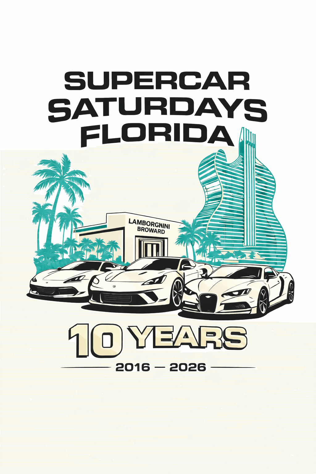 SUPERCAR SATURDAYS FLORIDA — 10 YEARS