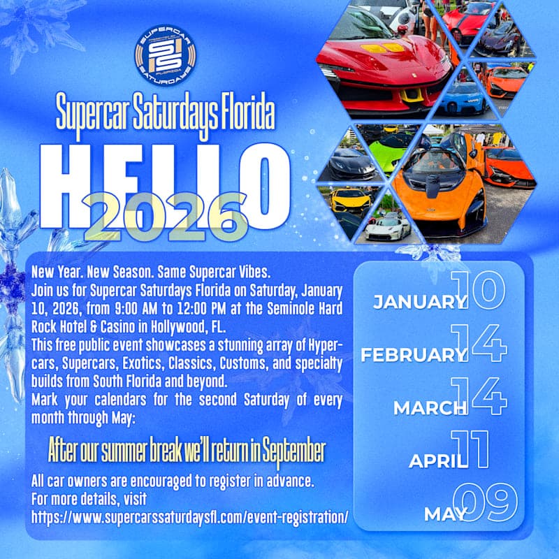 SUPERCAR SATURDAYS FLORIDA