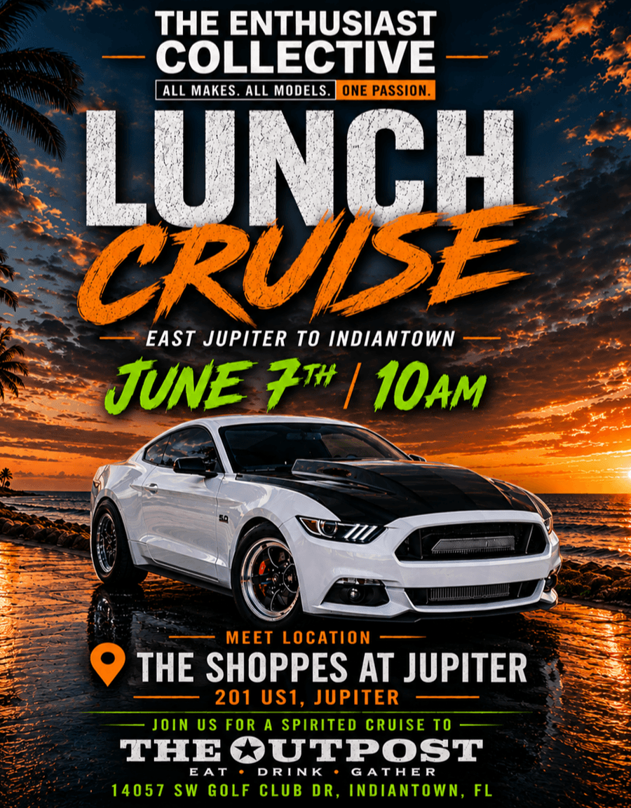 The Enthusiast Collective Cruise to Lunch