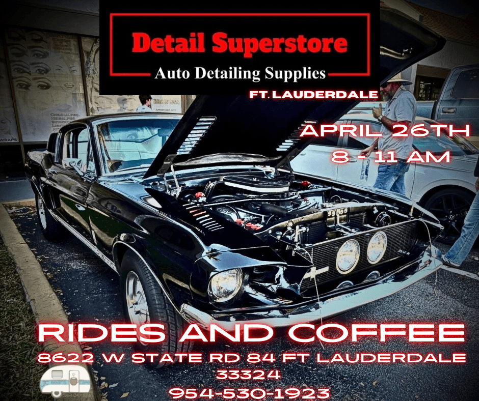 Rides & Coffee at Detail Superstore Ft Lauderdale