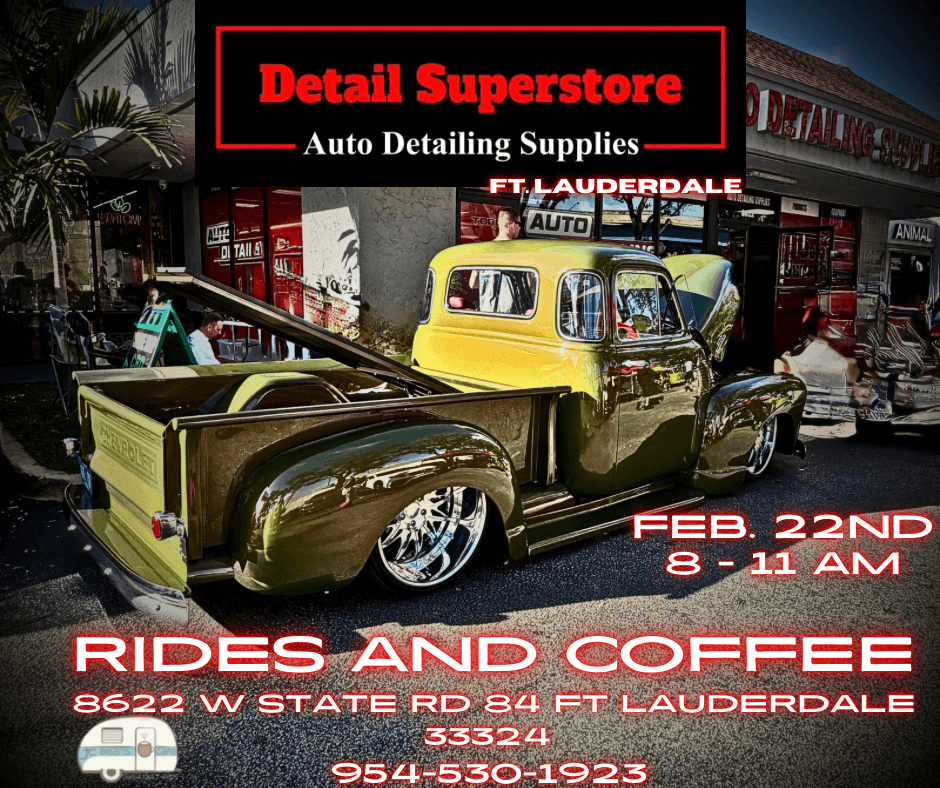 Rides & Coffee at Detail Superstore Ft Lauderdale