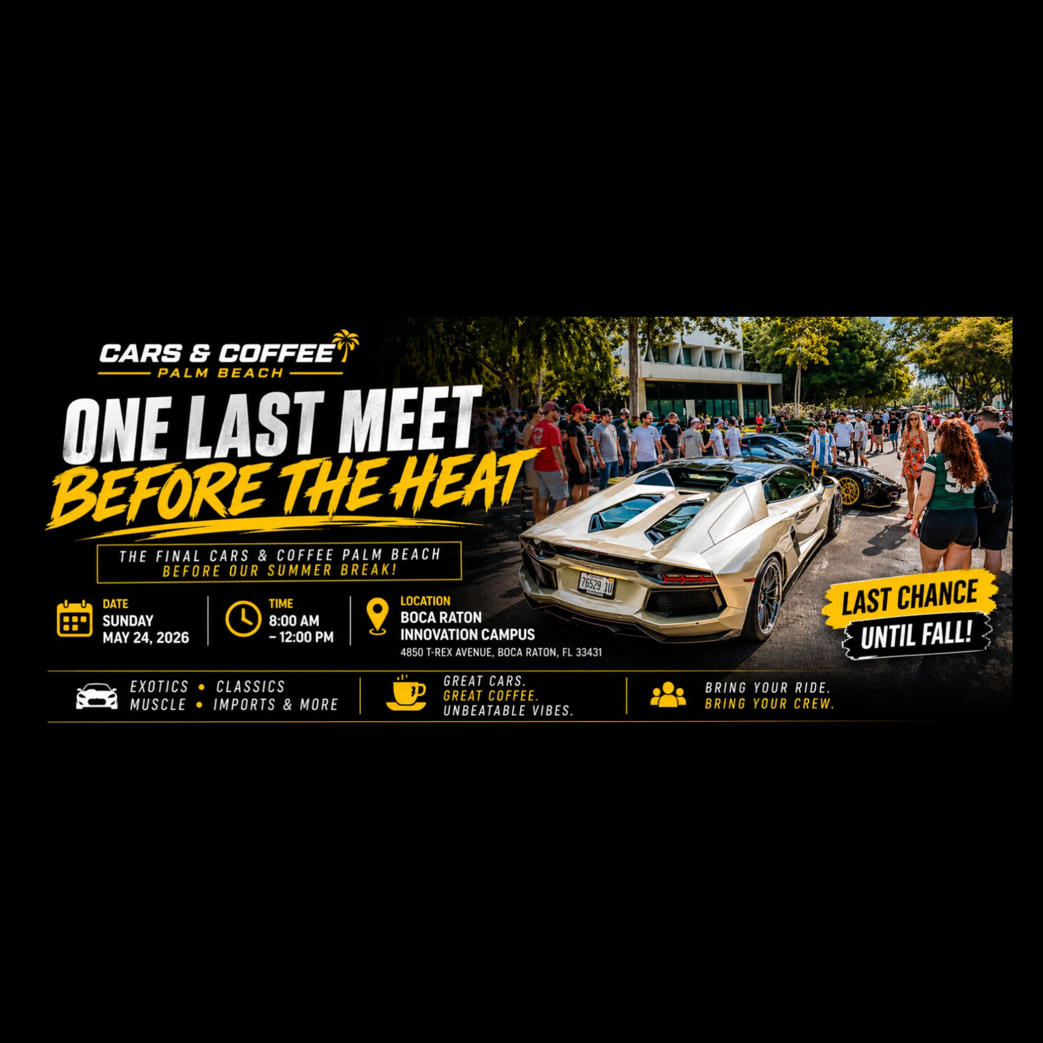 Cars & Coffee Palm Beach - MAY 2026