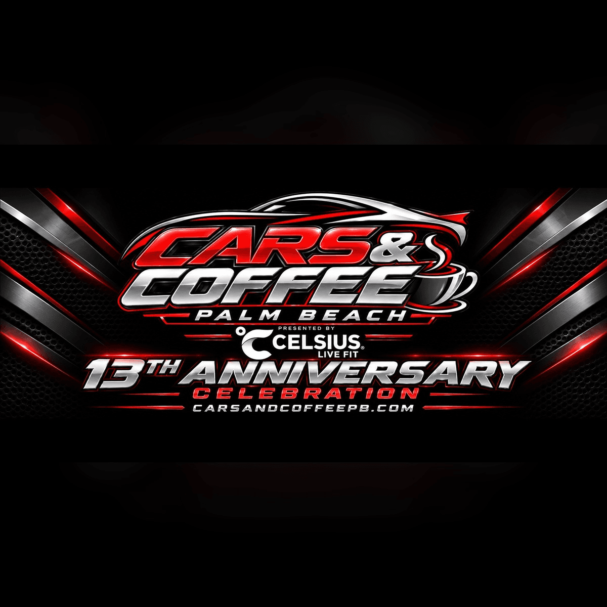 Cars & Coffee Palm Beach 13th Anniversary Event
