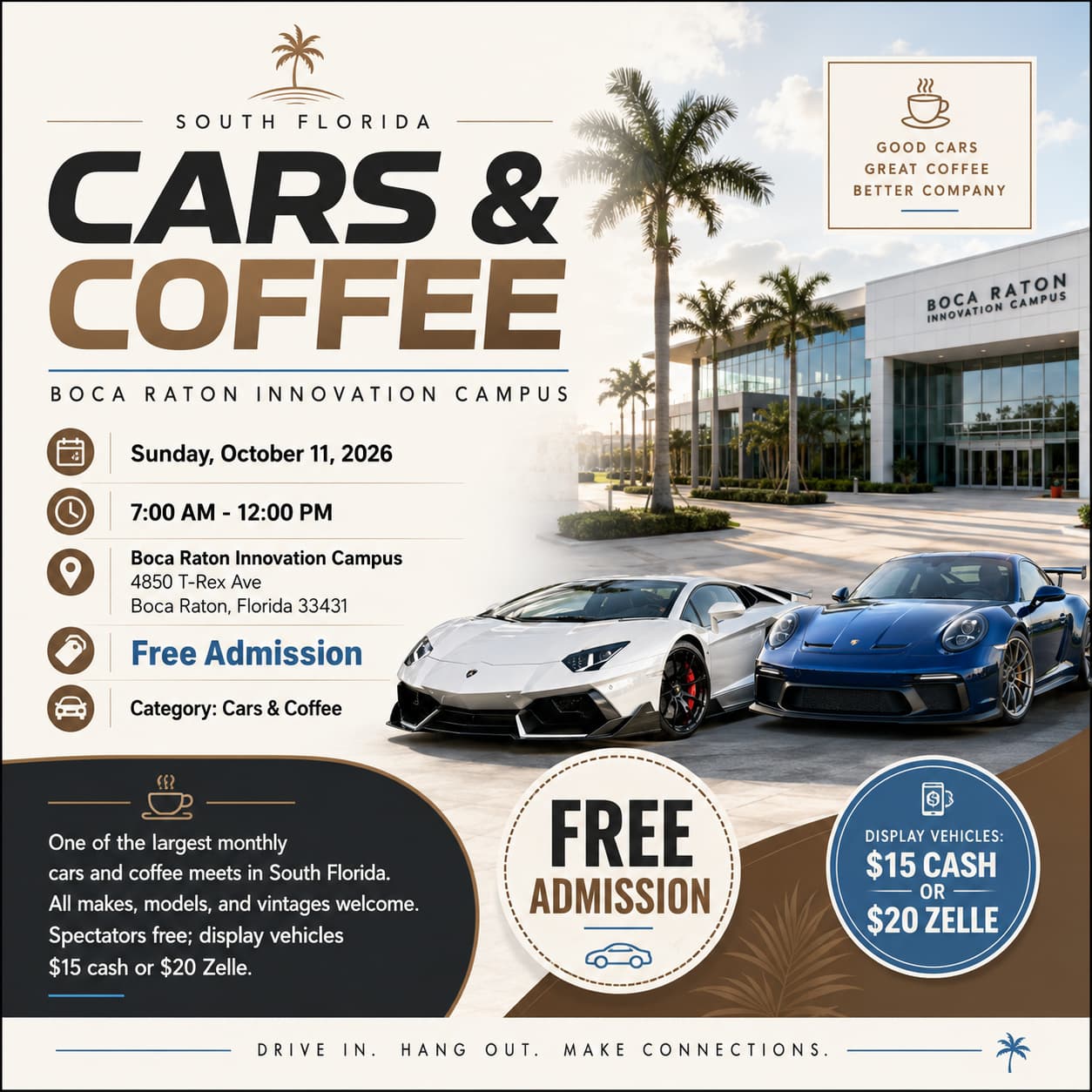 Cars & Coffee Palm Beach