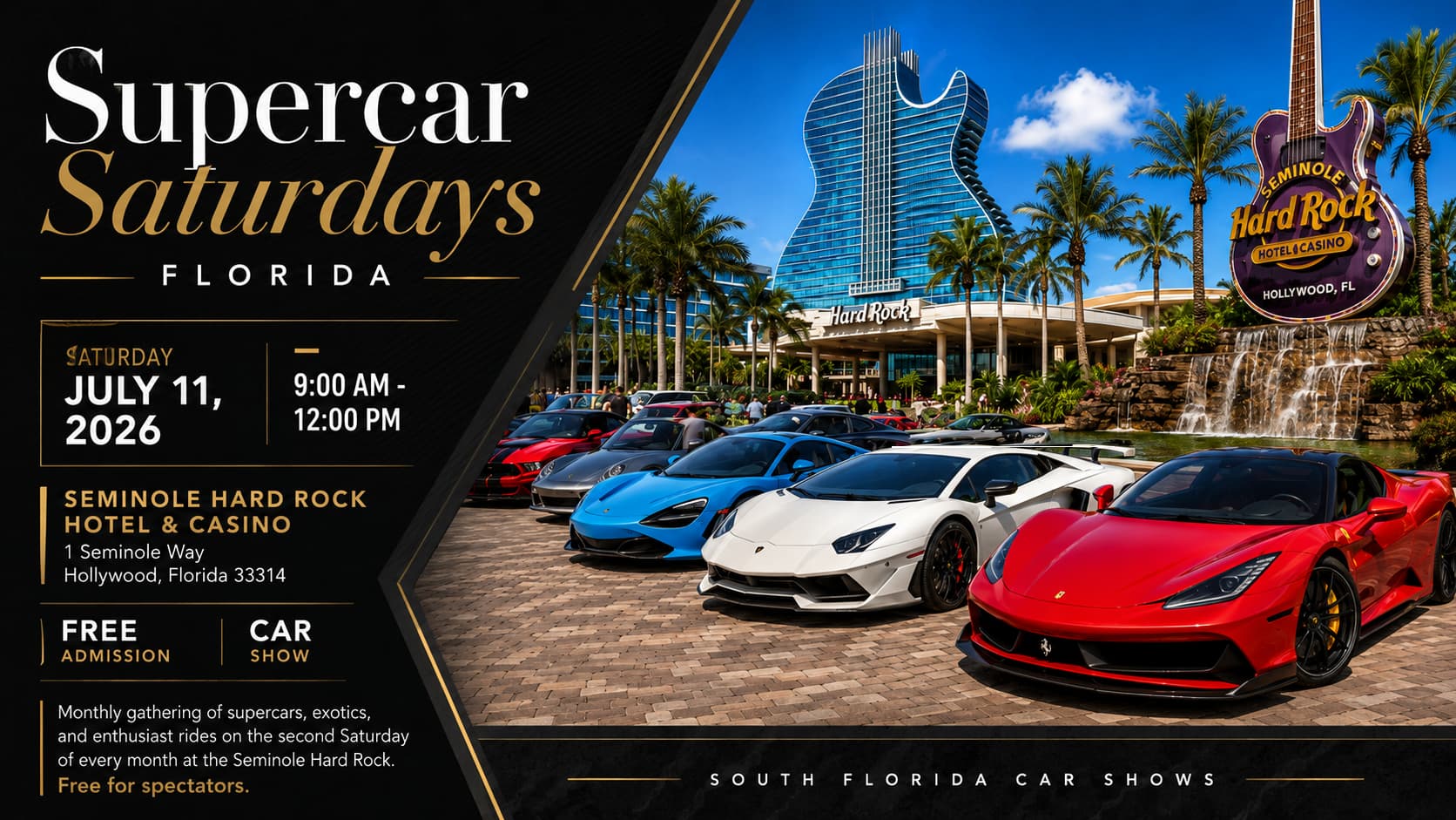 Supercar Saturdays Florida