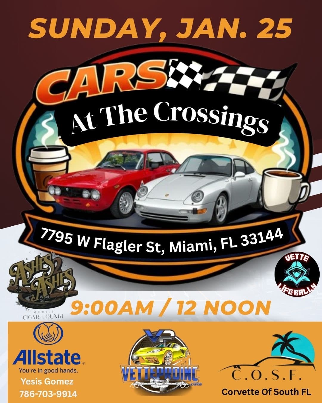 Cars at The Crossings