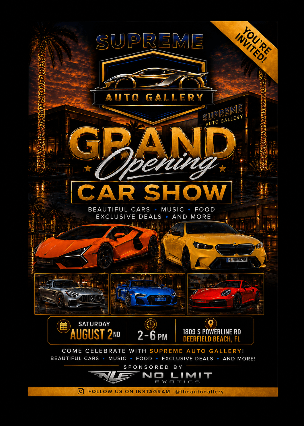 Supreme Auto Grand Opening
