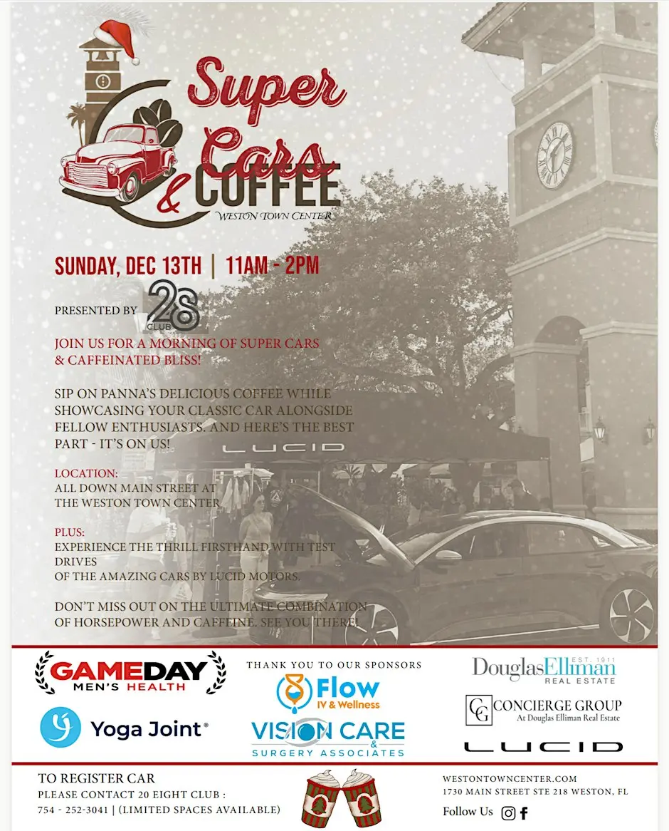 WTC Super Cars & Coffee Holiday Edition